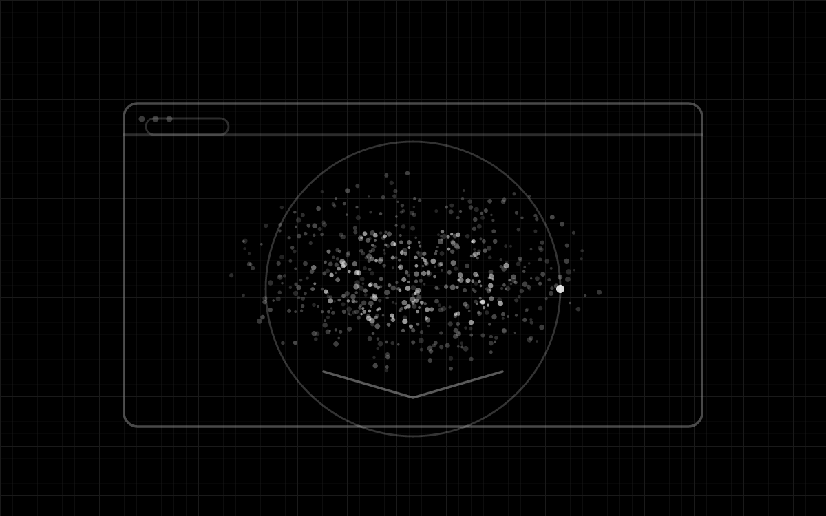 Diagram of a lightweight preview of scan data inside a browser window